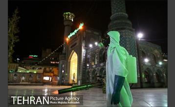 ضد عفونی بازارچه تجریش و حرم امام زاده صالح (ع) 6