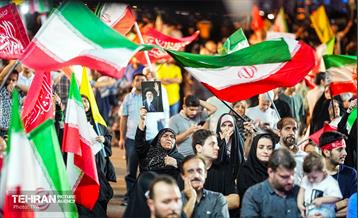 صد و نود و ششمین شب تجمع مردم تهران