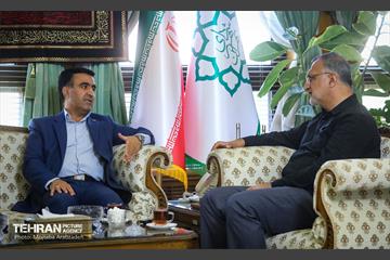 دیدار رییس سازمان حفاظت محیط زیست با شهردار تهران 3