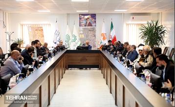 بازدید شهروندان منطقه یک از پروژه‌های عمرانی شهر تهران  41