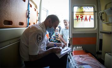 واکسیناسیون اورژانس شهر سالم در پیاده روی جاماندگان اربعین 7