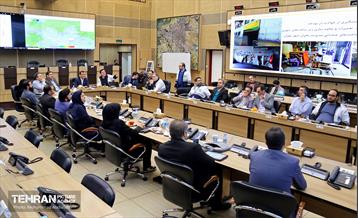 حضور مدیرکل سرمایه انسانی شهرداری تهران در ستاد مدیریت بحران شهرداری تهران 12