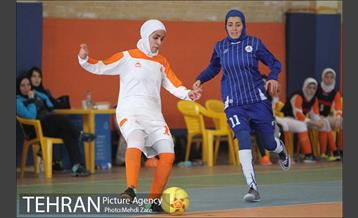 لیگ برتر فوتسال بانوان سایپا تهران و نفت ابادان