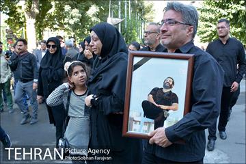 تشییع پیکر مهدی شادمانی  9