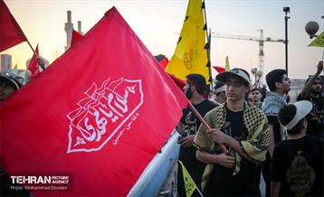 راهپیمایی سلام یا مهدی(عج) در مسجد سهله 17