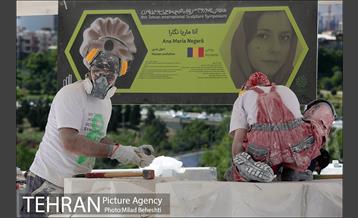 هشتمین جشنواره بین المللی مجسمه سازی  13