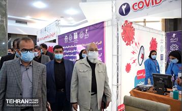 آیین افتتاح دومین مرکز طرح واکسیناسون کرونا 19