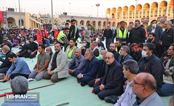 بدرقه خادمان و زائران اربعین با حضور شهردار تهران 4