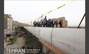 بازدید اعضای کمیسیون فنی و عمرانی شورای اسلامی شهر و معاون فنی و عمرانی شهرداری تهران از بزرگراه دولت آباد(پروژه شهید نجفی رستگار) 18