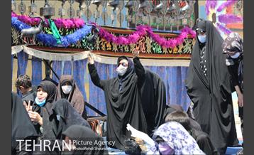 نماز ظهر عاشورا مسجد قائم(عج) منطقه هفت