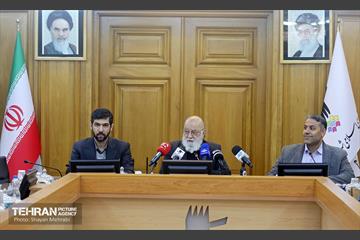 نشست خبری رئیس شورای اسلامی شهر تهران 31