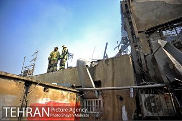 ساختمان پلاسکو فرو ریخت-2 3