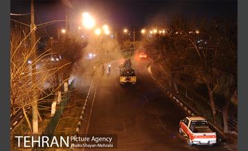 رونمایی از جدیدترین دستگاه ضدعفونی شهری 13