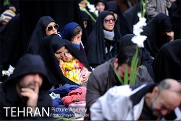 عزاداری شهادت حضرت زهرا(س) در میدان فاطمی  14