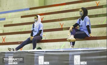 تمرین آماده سازى تیم ملى هندبال زنان 2