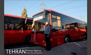 بهره برداری از ۲۴ دستگاه اتوبوس جدید در ناوگان حمل و نقل عمومی تهران 10