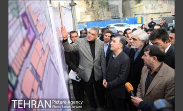 مراسم کلنگ زنی پروژه تجمیع 50 پلاک بافت فرسوده 3