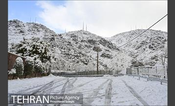 طبیعت برفی شمال تهران 4