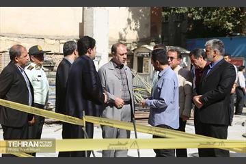 بازدید فرماندار تهران از طرح های عمرانی و خدماتی شهرداری منطقه ۱۰ 15