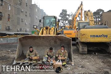 ششمین روز آواربرداری ساختمان پلاسکو -2 1