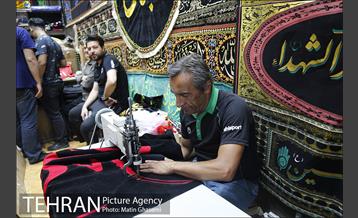 بازار سیاهه فروشی در آستانه ماه محرم پاساژ مهستان 32