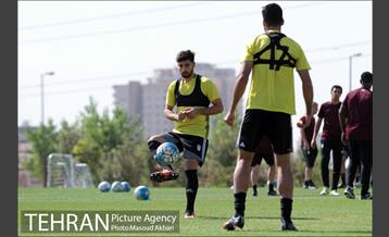 تمرین تیم ملی فوتبال 7