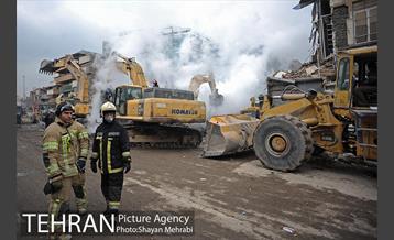 ششمین روز آواربرداری ساختمان پلاسکو -2 11