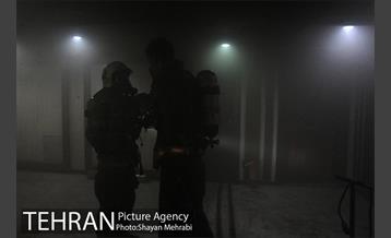 آتش سوزی در ساختمان سینوهه 10