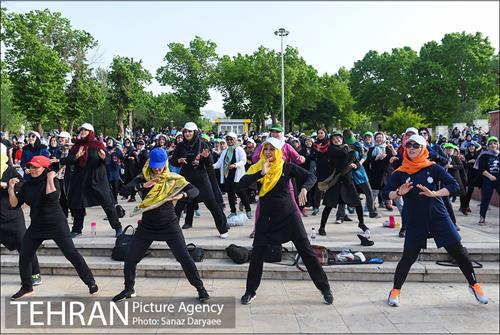 همایش زنگ تحرک ایستگاههای فعالیت بدنی شرق تهران 14