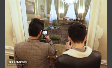 بازدید دانشجویان خارجی از مجموعه فرهنگی تاریخی سعدآباد 4