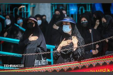 مراسم عزاداری عاشورای حسینی در امامزادگان سیدجعفر(ع) و حمیده خاتون(س) 53