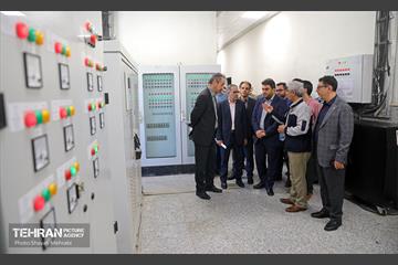 بهره‌برداری از پست برق مستقل خط ۶ مترو 20