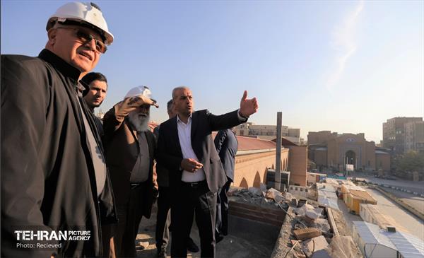 بازدید رئیس شورای شهر تهران از پروژه خانه شهر 3