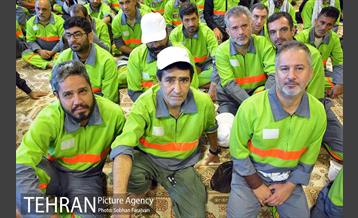 بازدید شهردار تهران از اسکان کارگران شهرداری در کربلا 10