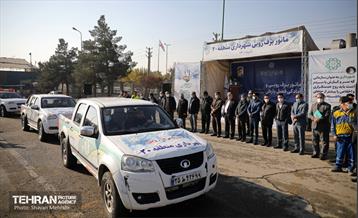 مانور برف روبی شهرداری منطقه 20