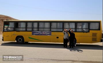 بازگشت زائران حسینی به کشور از گذرگاه مرزی خسروی 5
