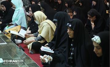 احیای شب‌ بیست‌ویکم ماه رمضان در مقبره الشهدای گمنام ندسا 35