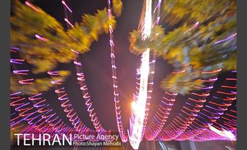 تونل نوری از میدان ونک تا بلوار میرداماد 27