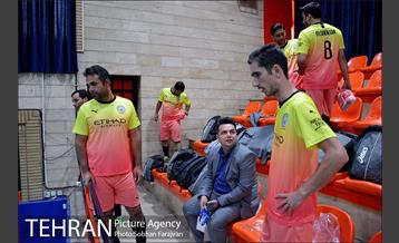 دیدار تیم های فوتسال مرکز ارتباطات و سازمان ورزش 1