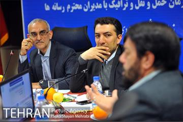 نشست هم اندیشی رئیس سازمان حمل و نقل و ترافیک با مدیران رسانه ها 28