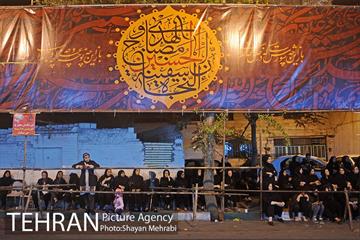 شور حسینی در خیابان گرگان 26