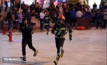 مسابقات چالش تخصصی آتش‌نشانان 12