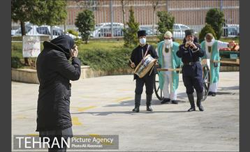 حرکت کاروان نوروزی در محله های شمال شرق تهران 1