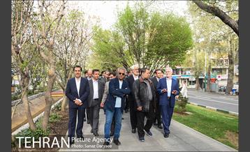 افتتاح نوروزگاه هنر در پیاده‌راه بلوار کشاورز 45