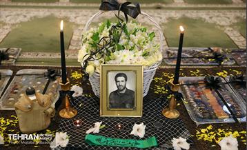 حضور شهردار تهران در مراسم ترحیم جانباز شهید محمد سرتیپی