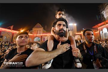 مراسم عزاداری مسلمیه در حرم حضرت عبدالعظیم (ع)
