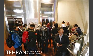 بازدید مهمانان خارجی سی و دومین نمایشگاه بین المللی کتاب تهران از برج میلاد  2