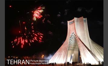 نورافشانی و نورپردازی لیزری به مناسبت عیدغدیر خم 12