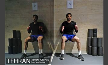 تمرین بدن سازى تیم استقلال 6