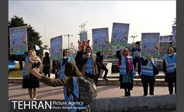 برپایی مراسم روز هوای پاک در میدان ونک 9